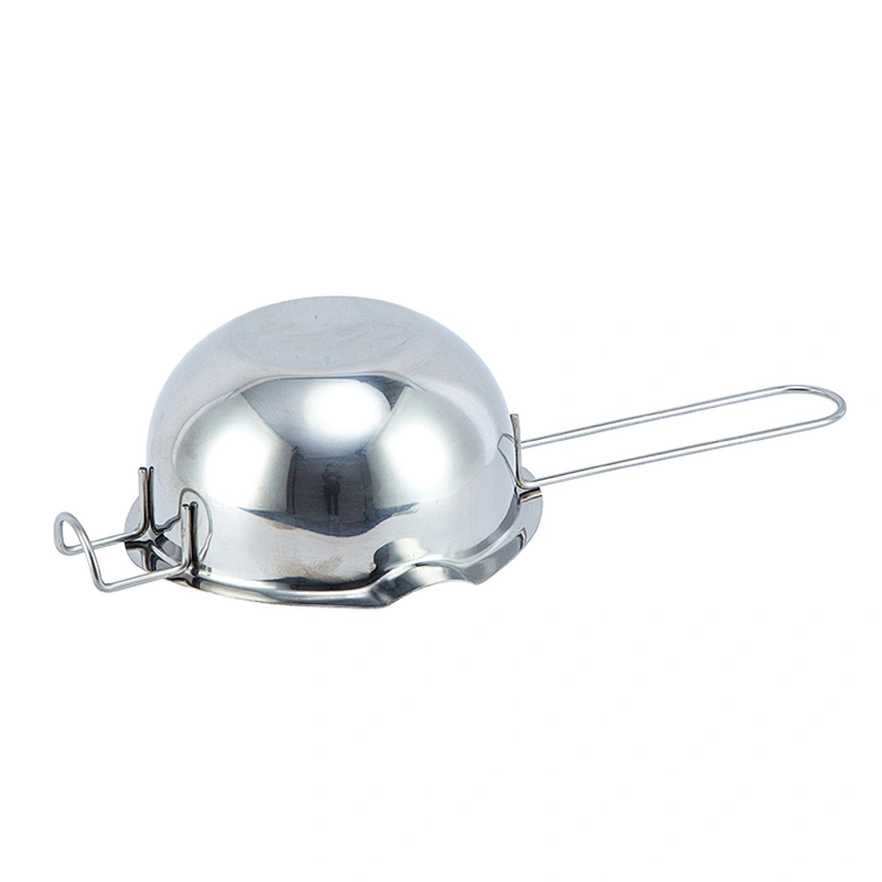 Food Grade mixing bowl Kitchenware Stainless Steel Chocolate Baking Melting Bowl