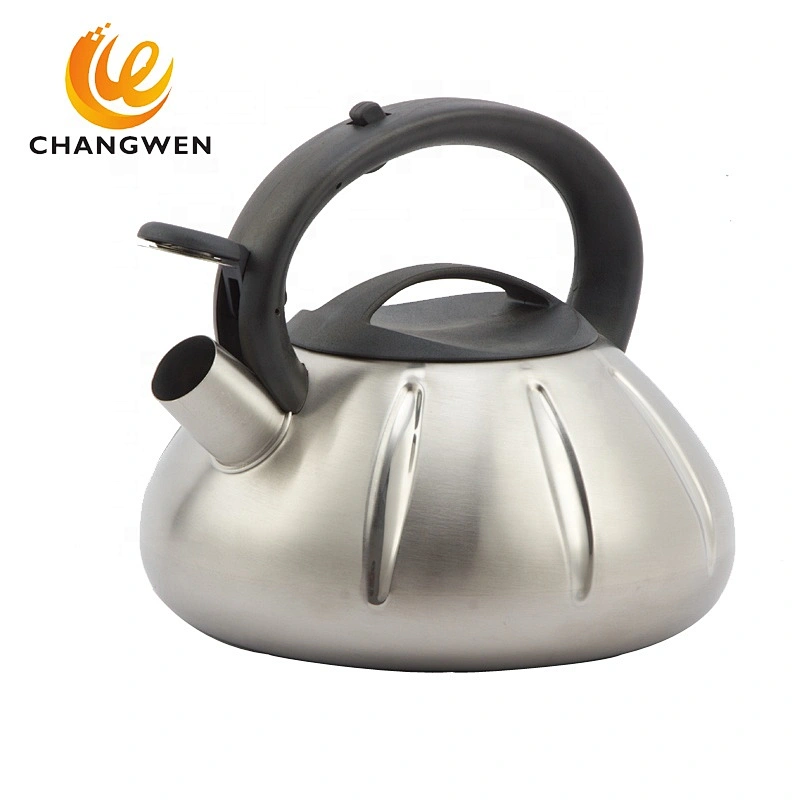 High Quality Stainless Steel Tea Kettle Single Bottom 201SS Suitable For Induction stainless steel cookware