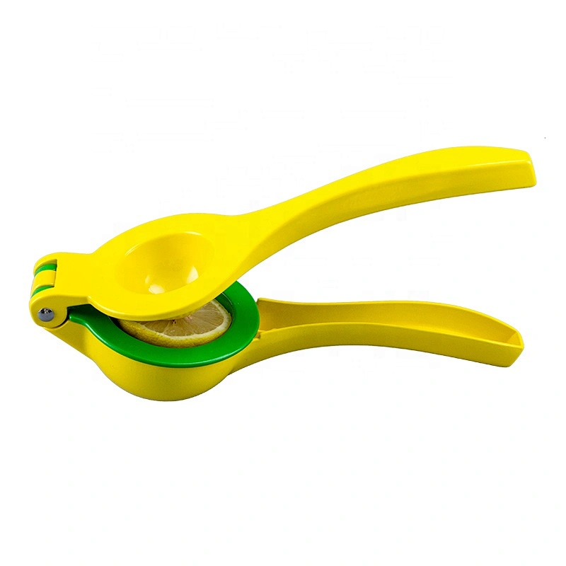 High quality custom 2 in 1 fruit juice squeezer Aluminum alloy metal manual lemon squeezer