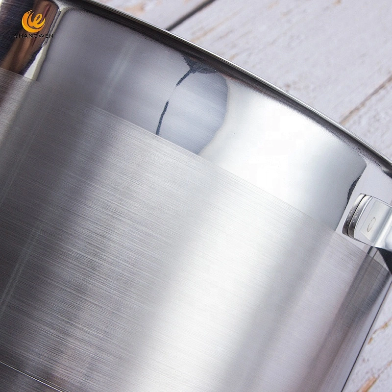 High quality kitchenware stainless steel cookware casserole sets cooking pot