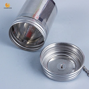 Wholesale Food Grade 304 Stainless Steel Wire Mesh Tea Infuser for Loose Leaf Tea and Coffee