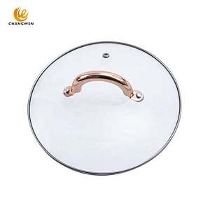 6pcs stainless steel casseroles cooking pot set cookware set with Golden Handle