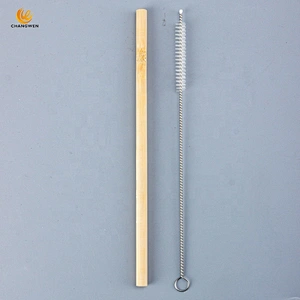 Wholesale custom Eco friendly material Reusable Natural Bamboo Drinking Straws