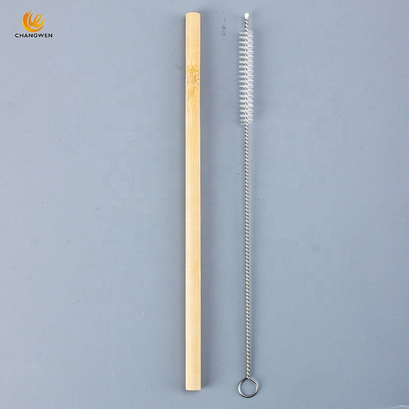 Wholesale custom Eco friendly material Reusable Natural Bamboo Drinking Straws