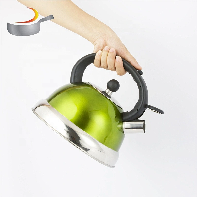 Stainless Steel Water Kettle Induction Cooker 3.0L Camping Kettles Stove Whistling Water Gas Teapot Cooking Tools Kitchen