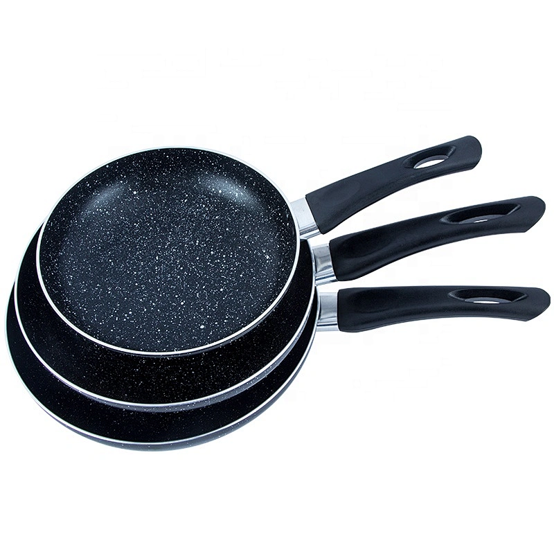Hot Sell 2020 black bakelite Handle Aluminium Kitchen Cookware non-stick frypan Cooking Pot Sets