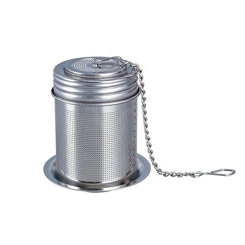 Wholesale Food Grade 304 Stainless Steel Wire Mesh Tea Infuser for Loose Leaf Tea and Coffee