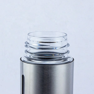 Stainless steel simple oil bottle restaurant seasoning oil vinegar cooking utensils essential oil bottle