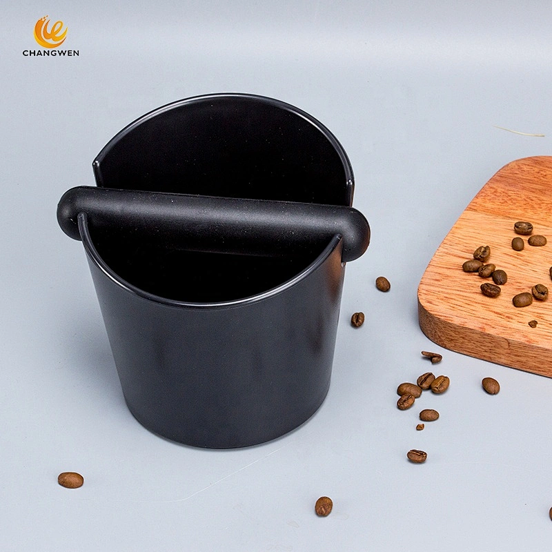 Hot sale knock box espresso mini grind container knock box silicone round coffee knock box