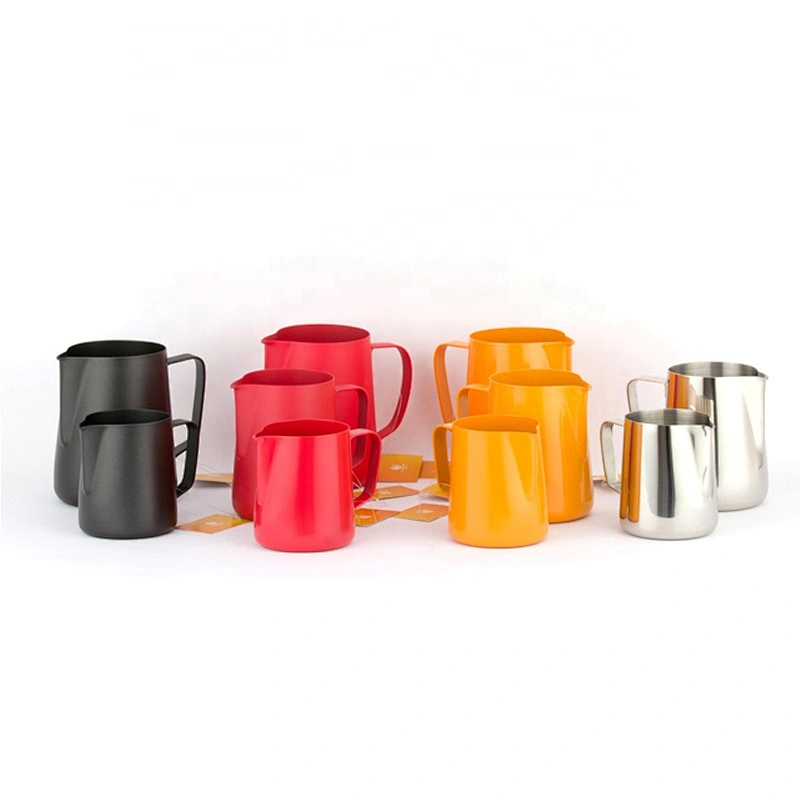 Hot Sale 400ML 600ML 900ML Espresso Coffee Pitcher Latte Art Stainless Steel Milk Jug