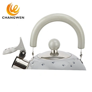 2L  Whistling Kettle Tea Pot Stovetop Induction Stainless Steel Water Kettle With Color Paint