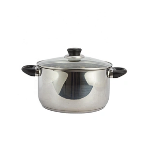 stainless steel cooking stock pots hot pot casserole set with lid