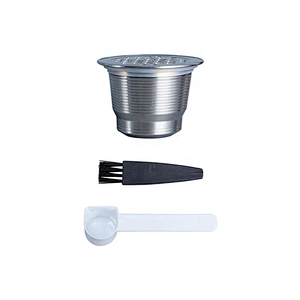 Wholesales Reusable Nespresso Capsule Stainless Steel Refillable Coffee Pod Filter