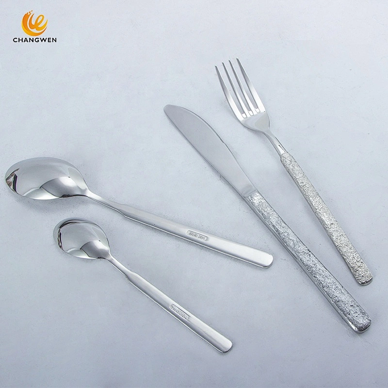 Professional wholesale manufacture flatware set 18/10 stainless steel reusable cutlery set