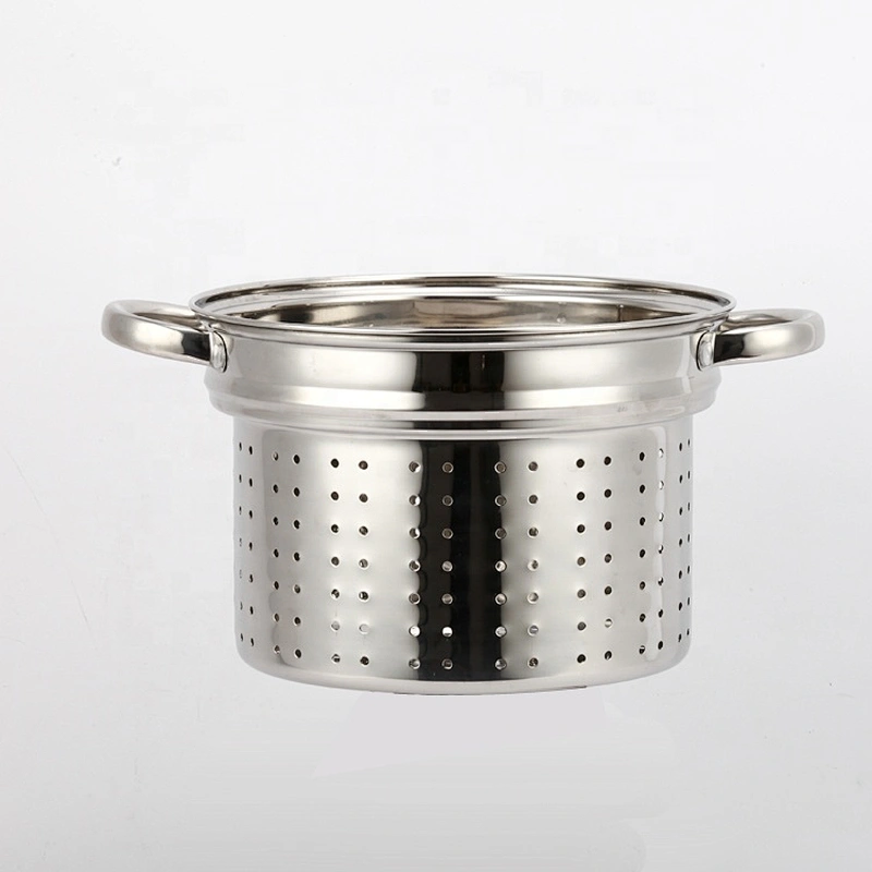 factory price stove stainless steel vegetable cookware steamer pot