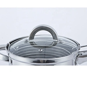 hot selling deep stainless steel frying pan for chips frying stainless steel fryer cooking pot