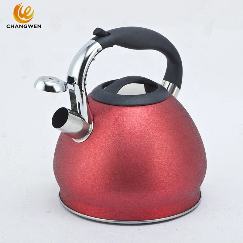 Stainless Steel 3.5L Water Kettle Induction Cooker Camping Kettles Stove Whistling Water Gas Teapot Cooking Tools Kitchen