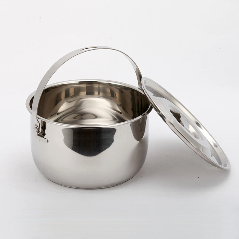 20pcs Korean Style stainless steel picnic appliances cookware set