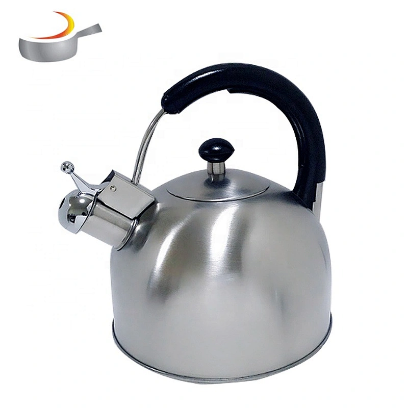 Black bakelite handle 3 quart 201 Stainless Steel Whistling tea Kettle