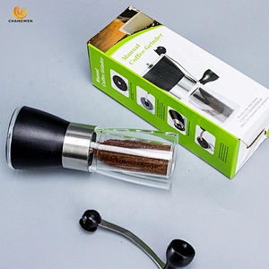 High Quality Portable Mini Coffee Bean Mill Manual Ceramic Coffee Grinder With Adjustable Setting