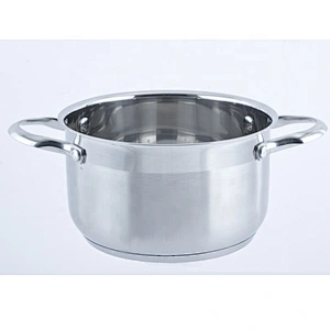 2019 New 6pcs  kitchen cooking stainless steel pot cookware sets/single