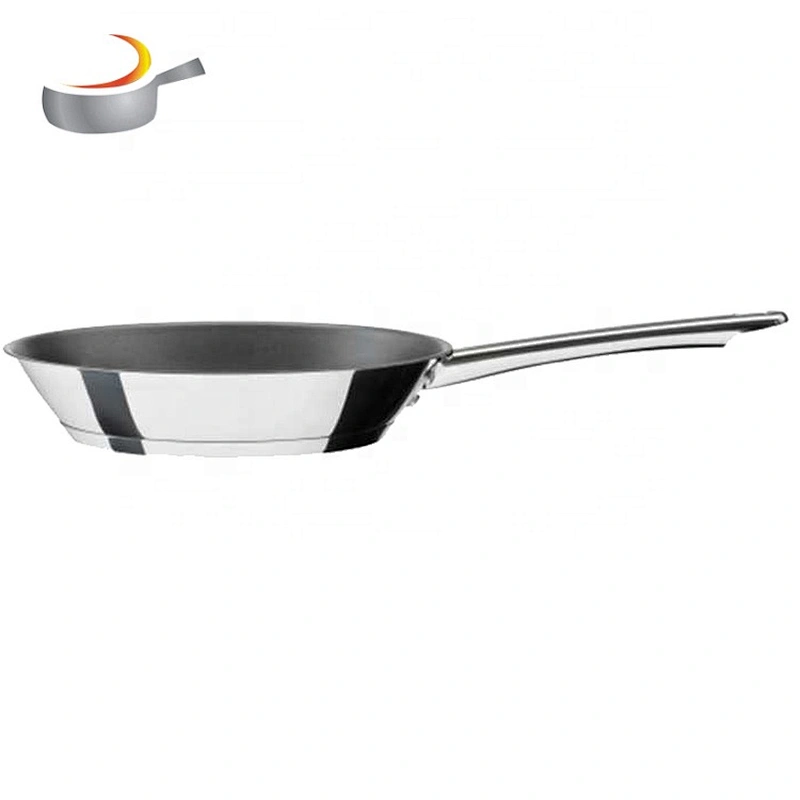 201 folded edge Frypan Set stainless steel