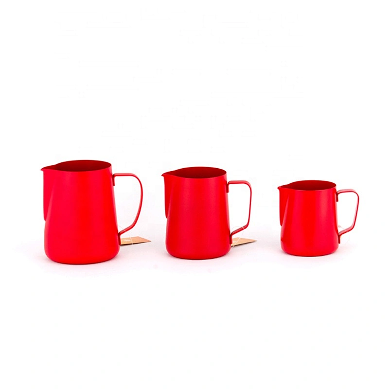 Hot Sale 400ML 600ML 900ML Espresso Coffee Pitcher Latte Art Stainless Steel Milk Jug