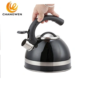 3.0L Induction Cooker Kettle Stainless Steel Outdoor Pot Whistling Kettle For Camping Gas Stove Kettle