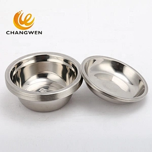 Basin Stainless steel soup bowl