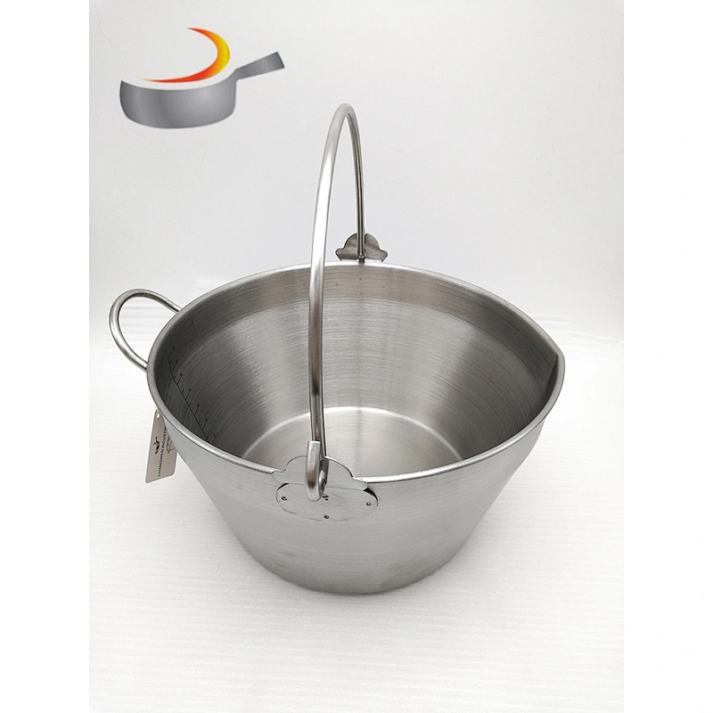 Hot sell cookware set stainless jam pot