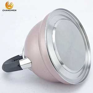 Induction Cooker Whistling Kettle Coffee Tea Pot Stovetop Induction Stainless Steel Water Kettle