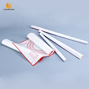 Kitchen Gadgets Smooth Surface Food Grade Non-Stick Silicone Baking Mat & Pastry Mat With Measurements