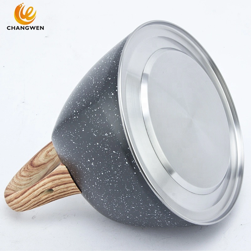 Induction bottom cooker kettle teapot stainless steel whistling tea kettle