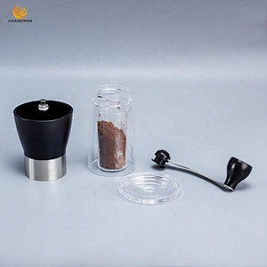 High Quality Portable Mini Coffee Bean Mill Manual Ceramic Coffee Grinder With Adjustable Setting