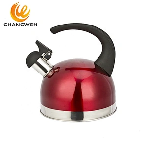 Tea Kettle Water Bottle 2019 Top Quality New Fashion Durable Hot Sale 2 Liter Stainless Steel Whistle Kettle With Handle