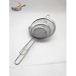 Kitchen utensils Stainless steel mesh strainer