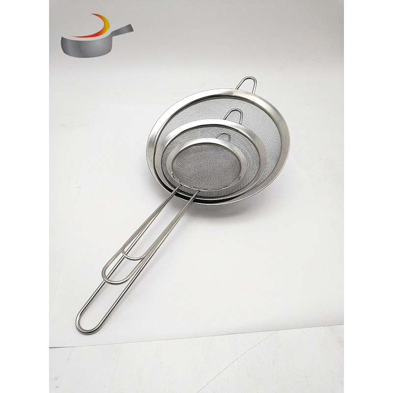 Kitchen utensils Stainless steel mesh strainer