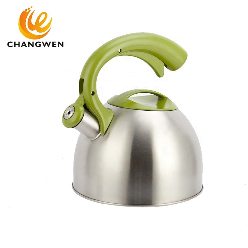 Guangdong green ss 304 stove top induction whistling tea kettle