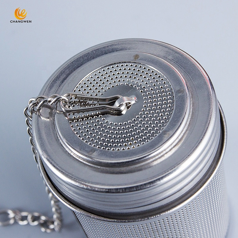 Wholesale Food Grade 304 Stainless Steel Wire Mesh Tea Infuser for Loose Leaf Tea and Coffee