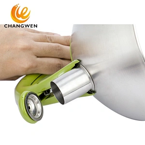 Guangdong green ss 304 stove top induction whistling tea kettle