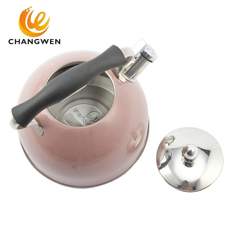 Stainless Steel 3L Water Kettle Induction Cooker Camping Kettles Stove Whistling Water Gas Teapot Cooking Tools Kitchen