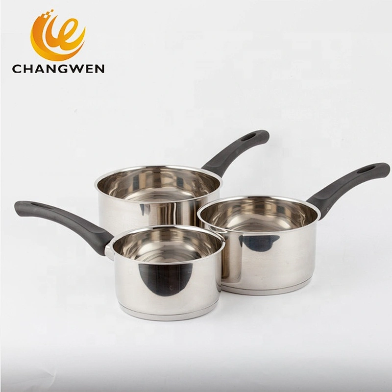 Kitchen saucepan sauce pan stainless steel saucepan set