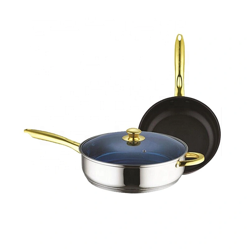 High Quality 24mm nonstick coating stainless steel frypan non stick set