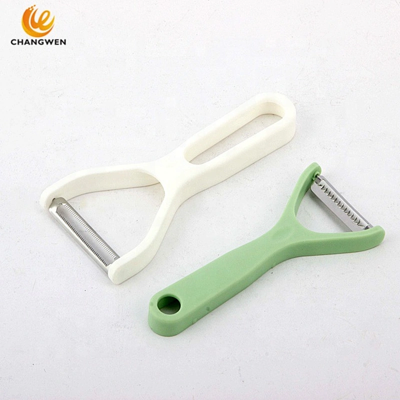 Multi-purpose 2 in1 Grater Stainless Steel Melon Digger Peeling Knife Fruit Vegetable Peeler