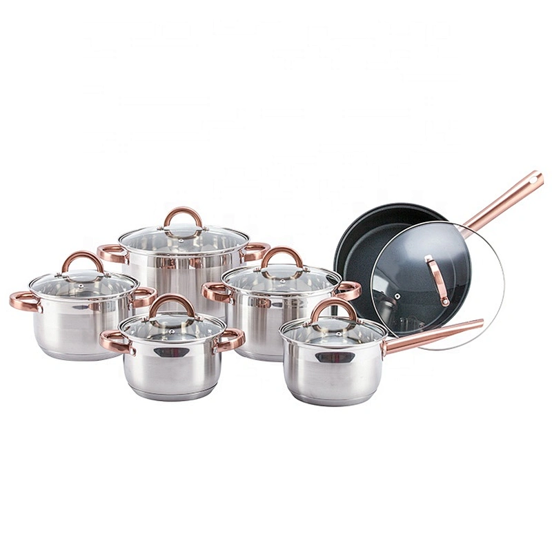 High Quality surgical nonstick cookware kitchen stainless steel cookware sets
