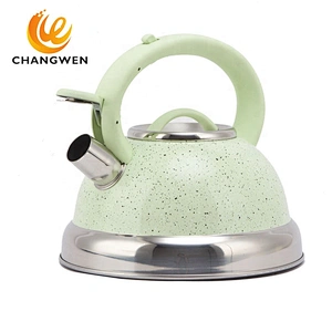 Whistling Water Kettle Stovetop Induction Stainless Steel Water Pot