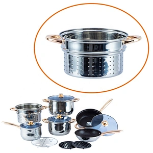 Ollas de cosina de acero inoxidable quirurgico para restaurante
