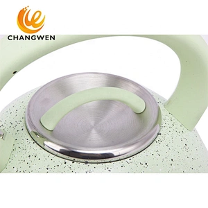 Whistling Water Kettle Stovetop Induction Stainless Steel Water Pot