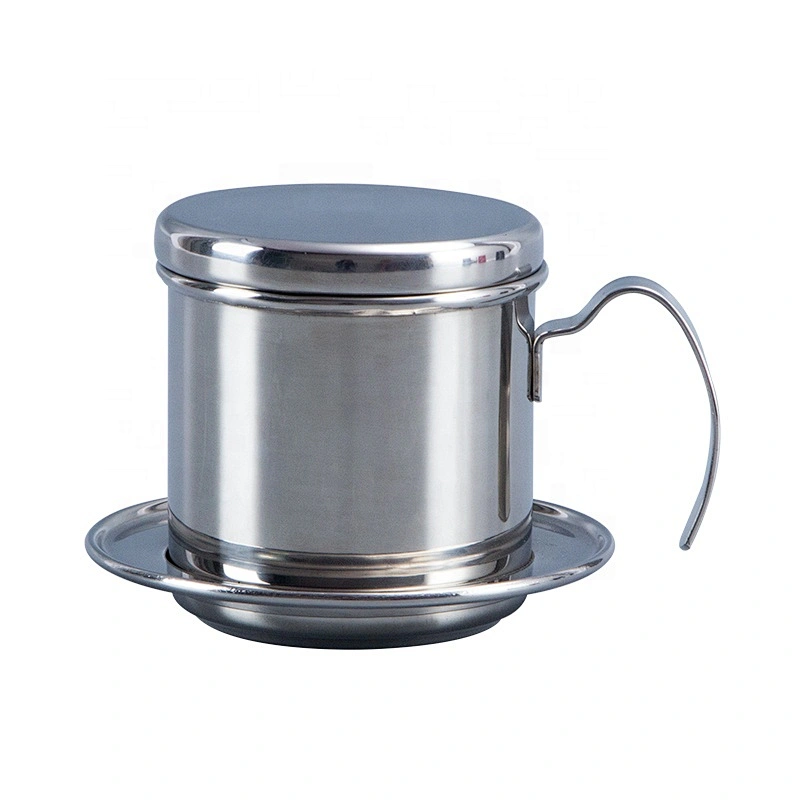 Hot Sale 304 Stainless Steel Vietnamese Coffee Maker Pot Coffee Drip Filter