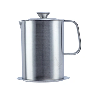 Hot-Selling Non-slip Removable Filter Oil pot  For Household Kitchen stainless steel oil pot